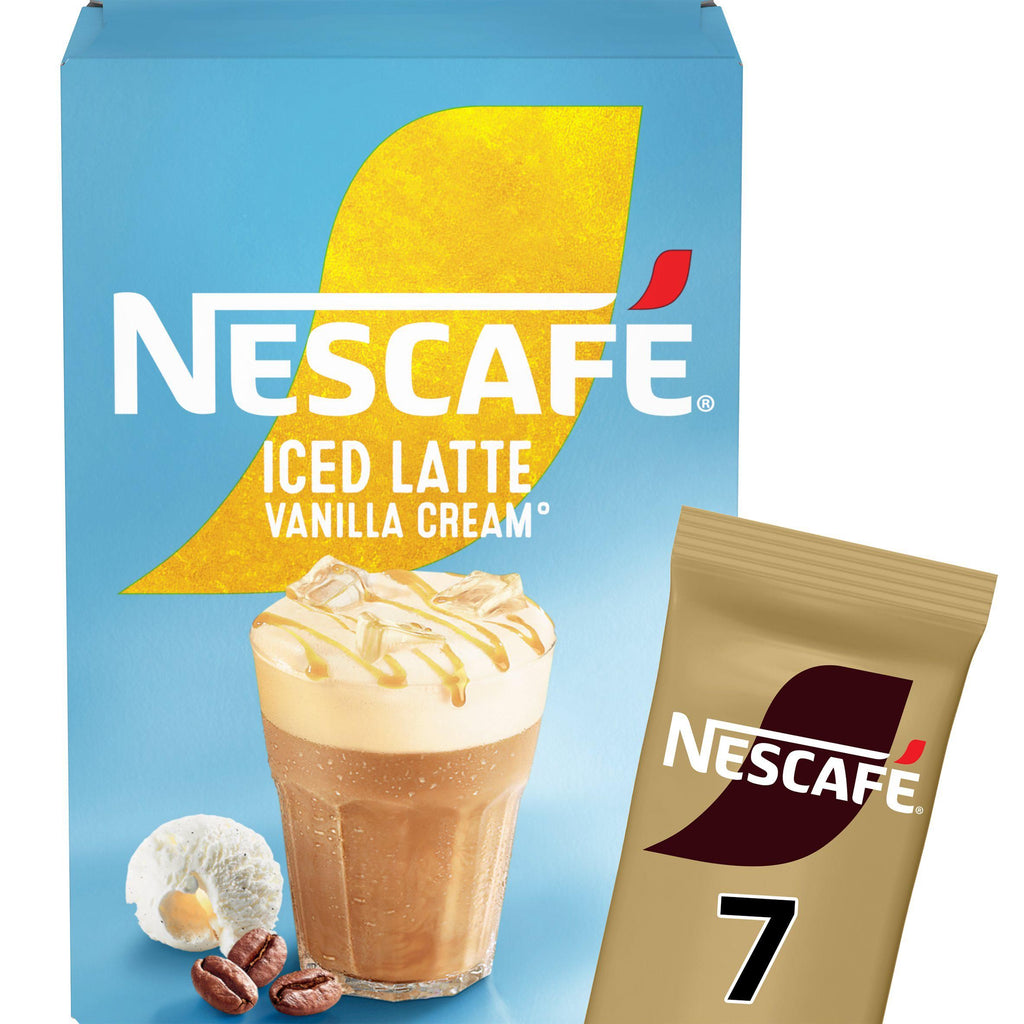 Nescafé Gold Iced Latte Vanilla Cream 7x15g