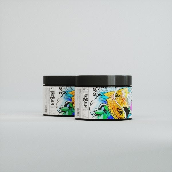 The Ink Balm Soy Candle -Koi Design 60g