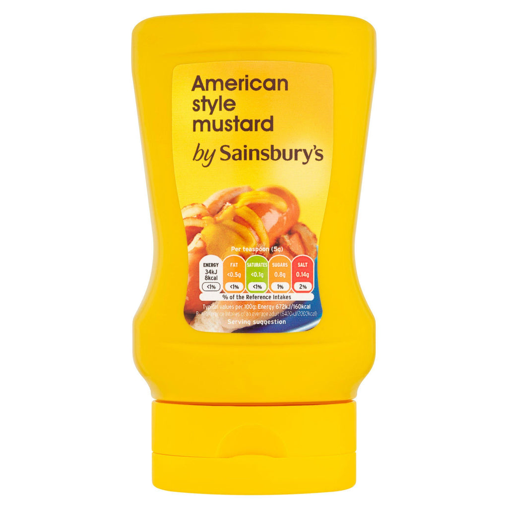 Sainsbury's American Style Mustard 325g