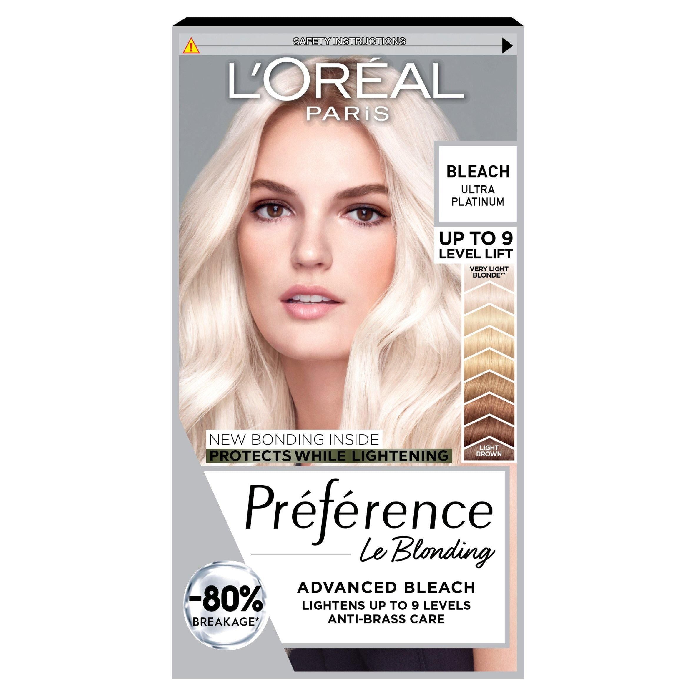 Preference Extreme Platinum Blonde Hair Dye Blonde Sainsburys   