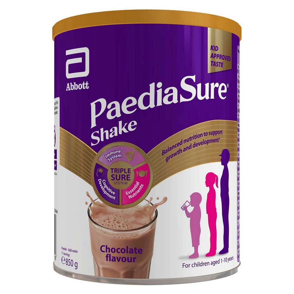 PaediaSure Shake, 850g, Chocolate Flavoured Nutritional Supplement Drink for Kids