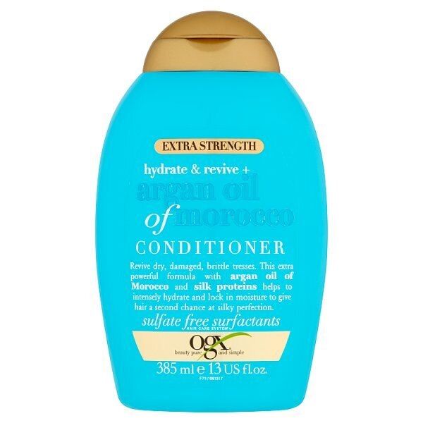 OGX Hydrate & Revive+ Argan Oil Extra Strength Conditioner GOODS Superdrug   