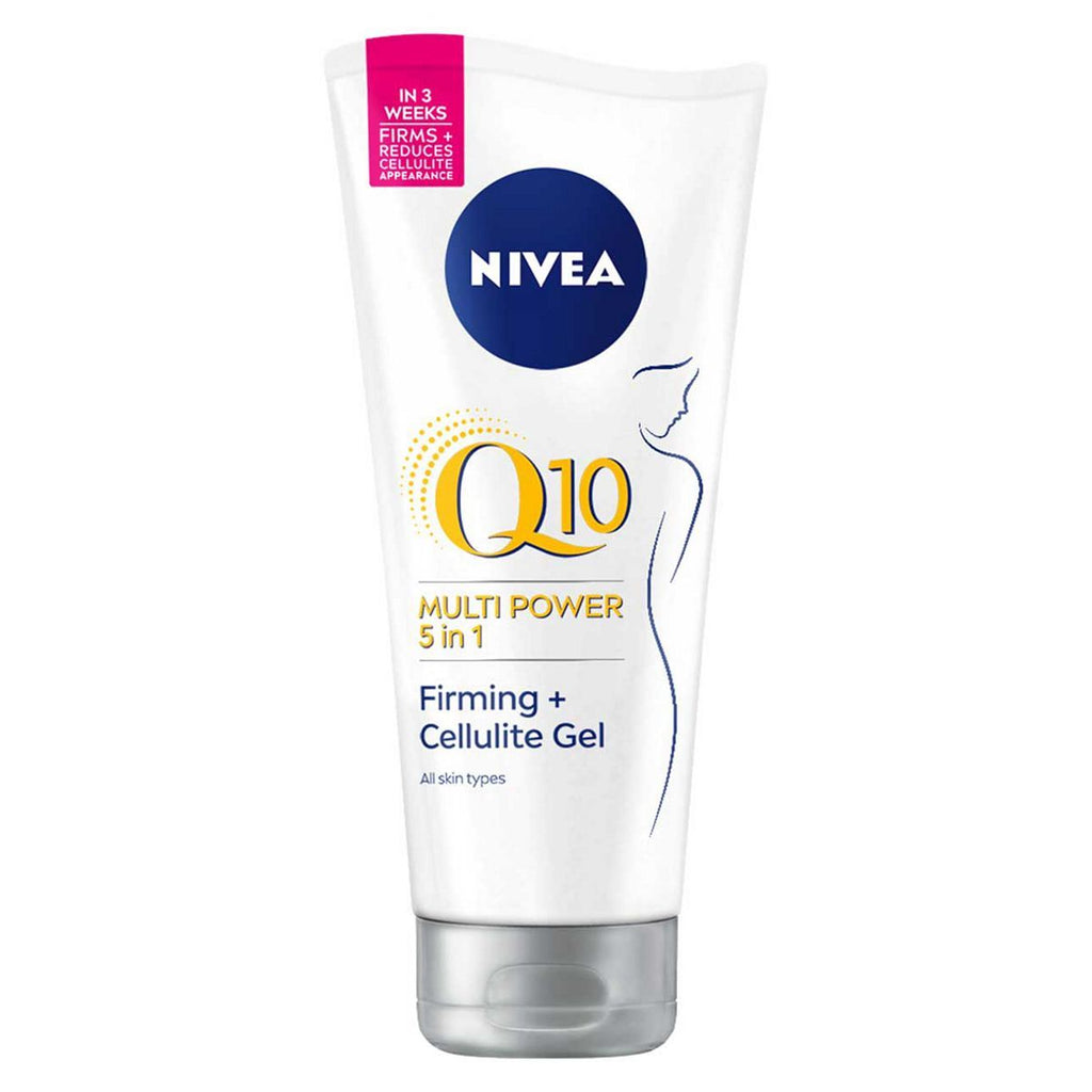 NIVEA Q10 Body Gel-Cream, Firming + Goodbye Cellulite, 200ml