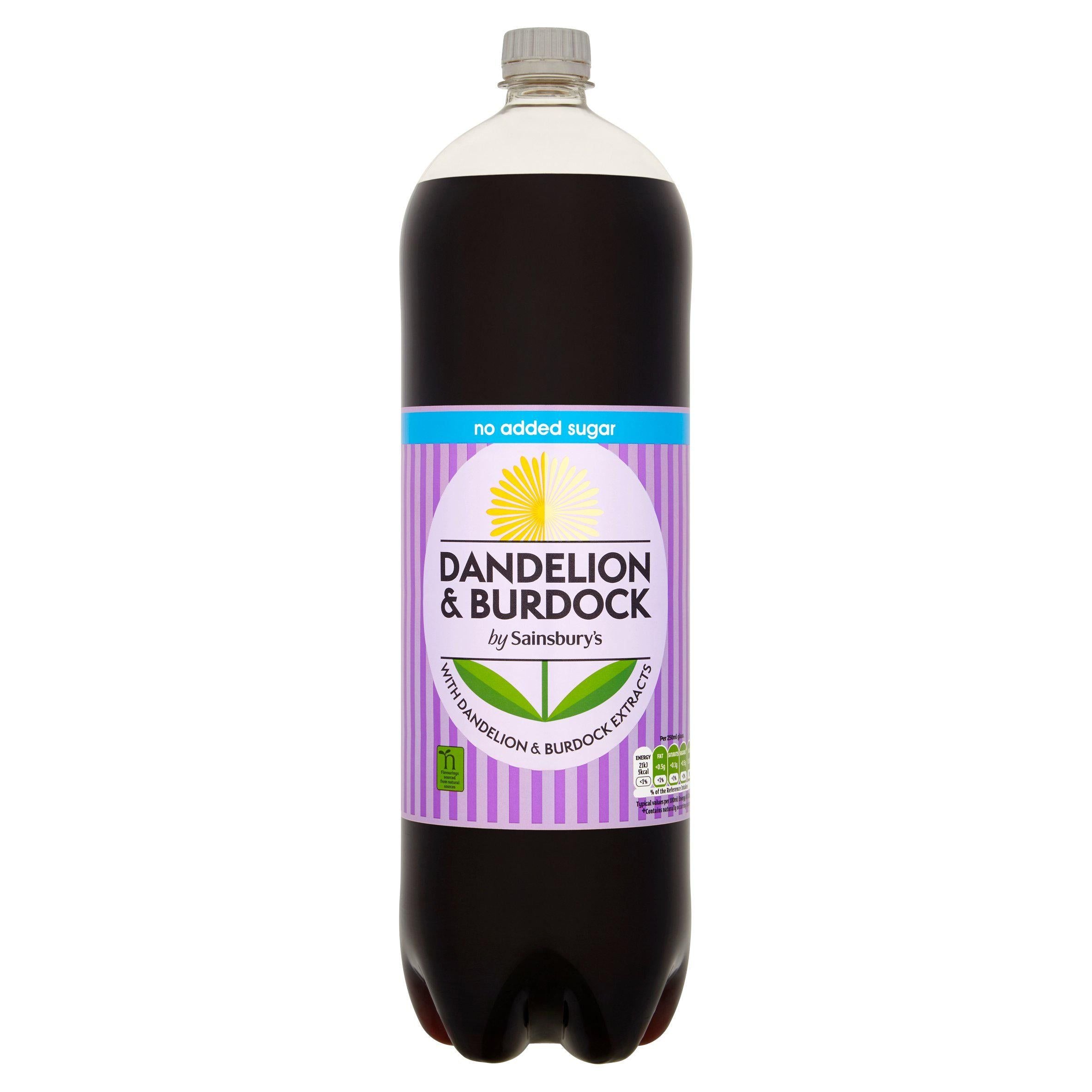 Sainsbury's Diet Dandelion & Burdock, No Added Sugar 2L Diet & sugar free Sainsburys   