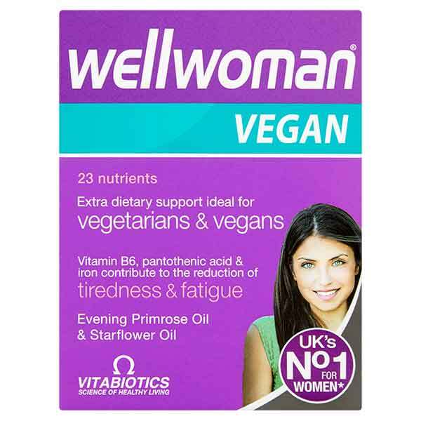 Vitabiotics Wellwoman Vitamins Vegan - 60 Tablets