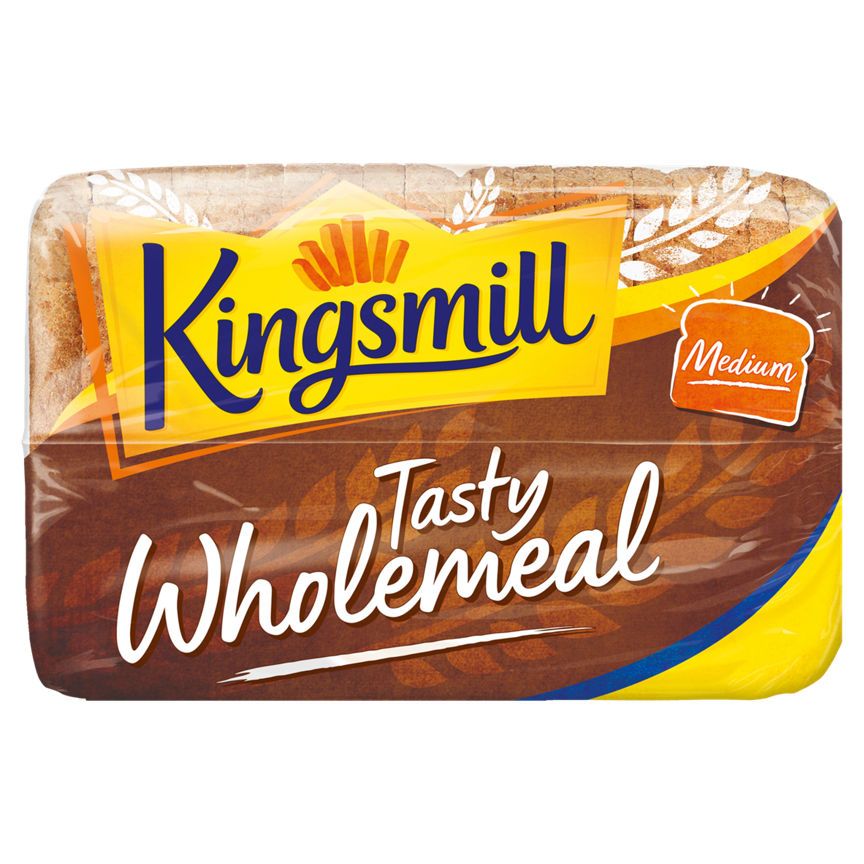 Kingsmill Medium Tasty Wholemeal Bread GOODS ASDA   