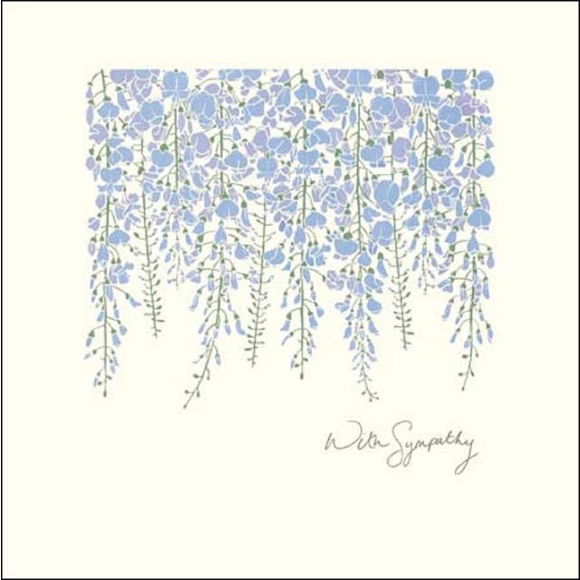 Wisteria Sympathy Card