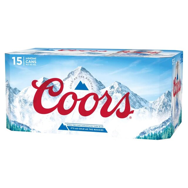 Coors Lager   15 x 440ml