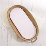 The Tiny Bed Co. Basket Changing Mat - Melbourne (Pink) GOODS Superdrug   