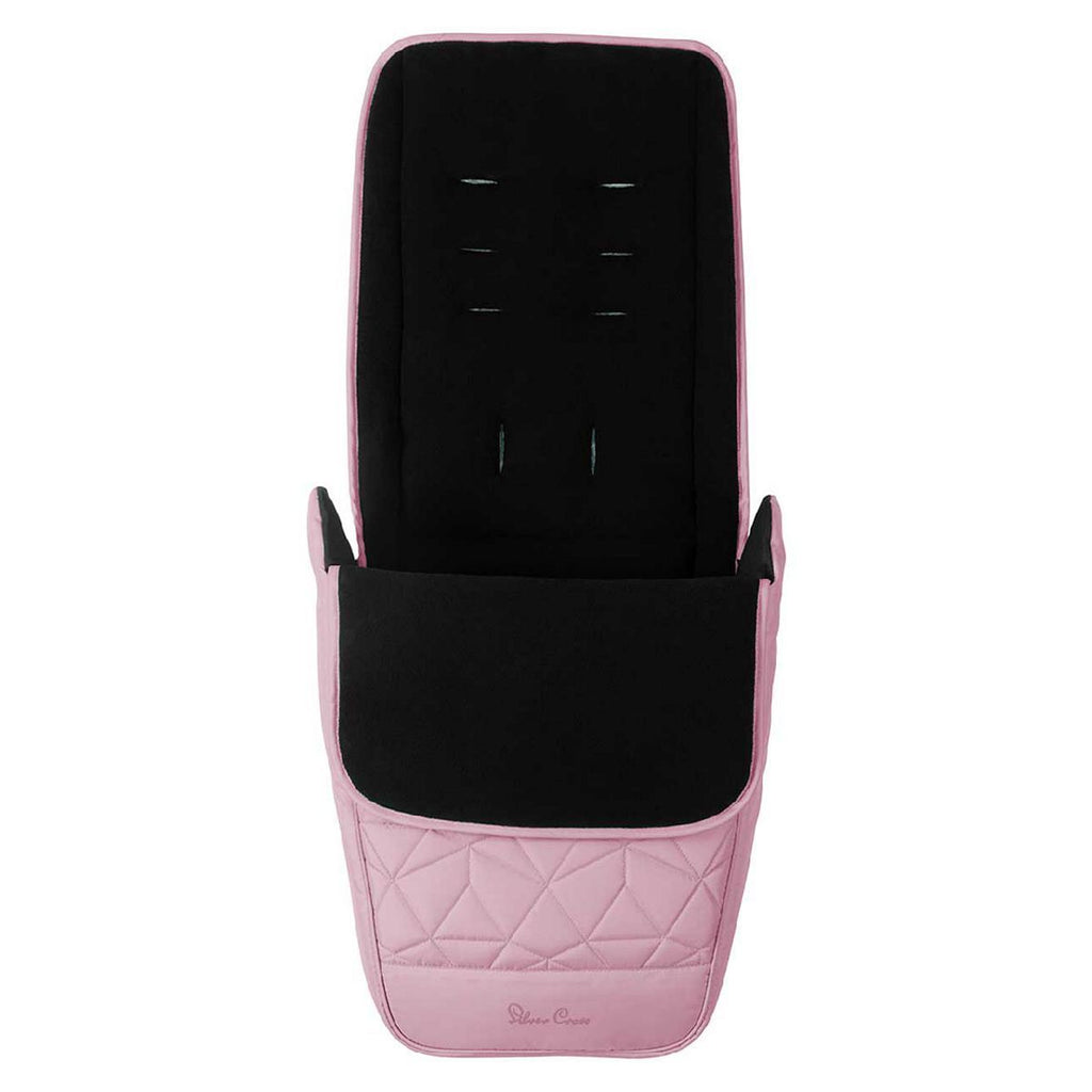 Silver Cross Clic Footmuff Pink