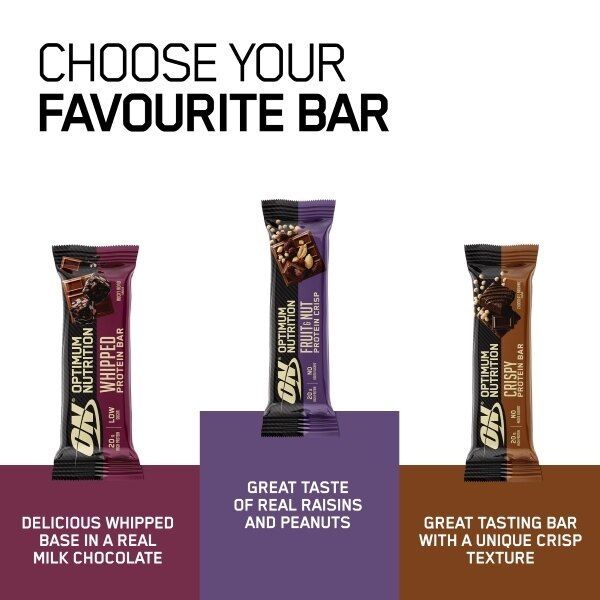 Optimum Nutrition Crispy Protein Bar Chocolate Brownie 65g