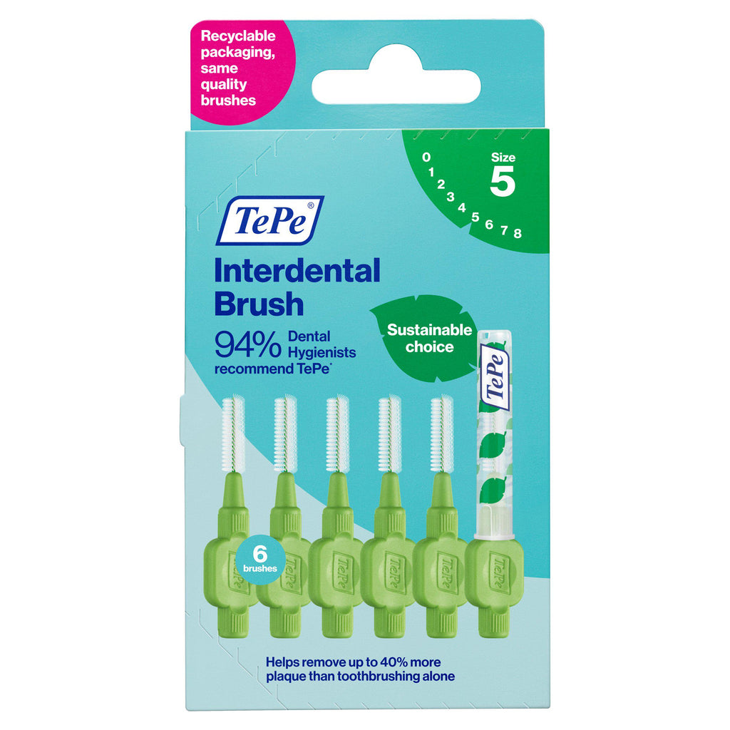 Tepe Interdental Brush, Green x6