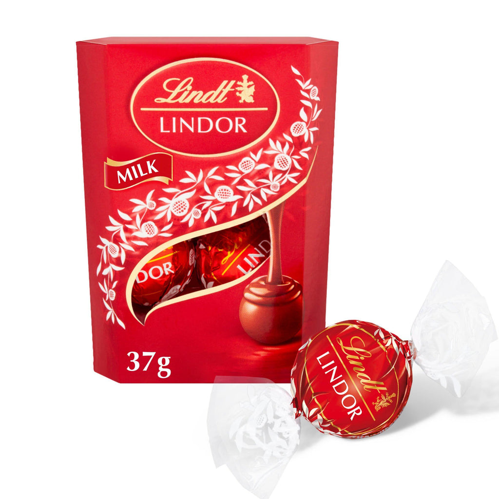 Lindt Lindor Milk Chocolate Truffles Box 37g