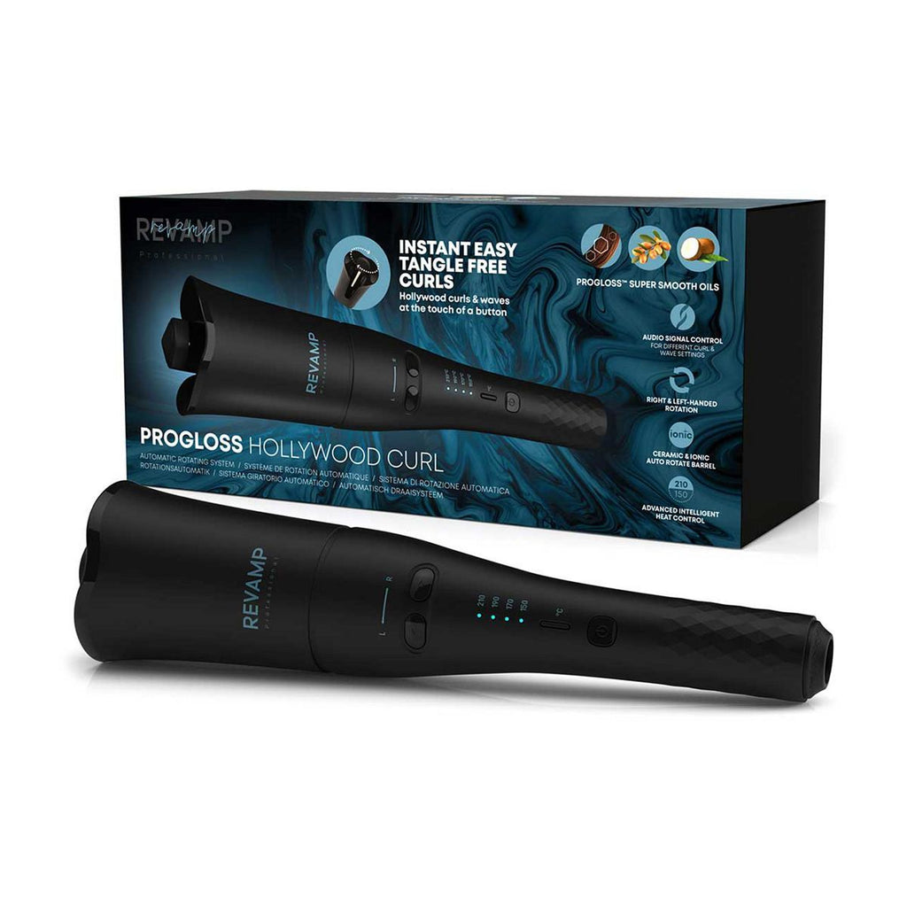 Revamp Progloss Hollywood Curl Automatic Rotating Hair Curler