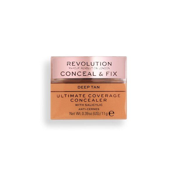 Revolution Conceal & Fix Concealer  Deep Tan GOODS Superdrug   