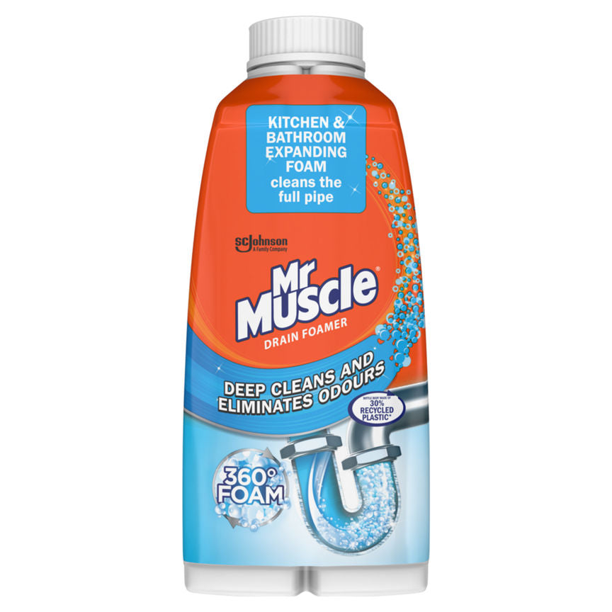 Mr Muscle Drain Foamer Odour Eliminator - McGrocer