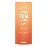 Sainsbury's Spiced Rum & Cola 250ml GOODS Sainsburys   