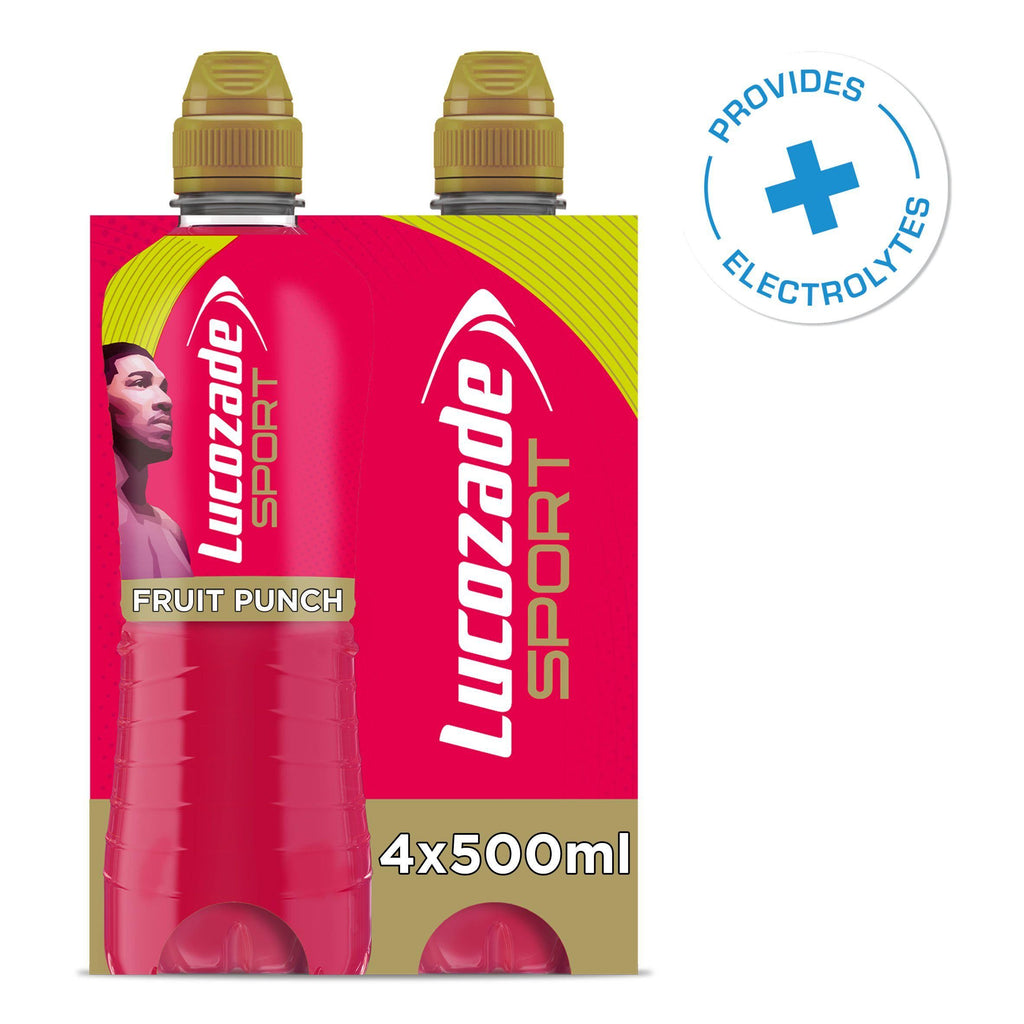 Lucozade Sport Drink Fruit Punch 4x500ml