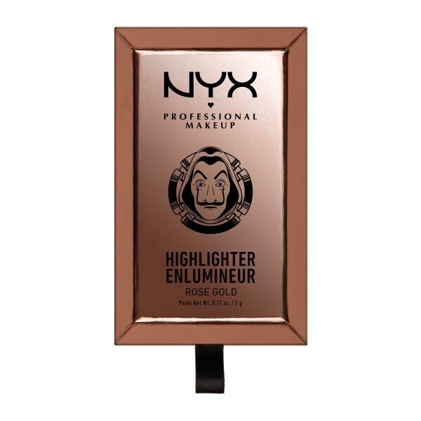 NYX Professional Makeup X Netflix Money Heist Rose Highlight GOODS Superdrug   