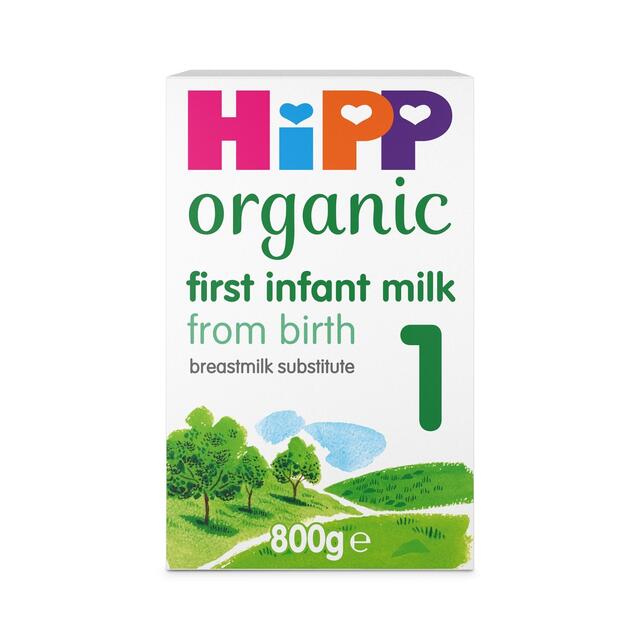 HiPP Organic 1 First Infant Baby Milk Powder Formula From Birth    800g