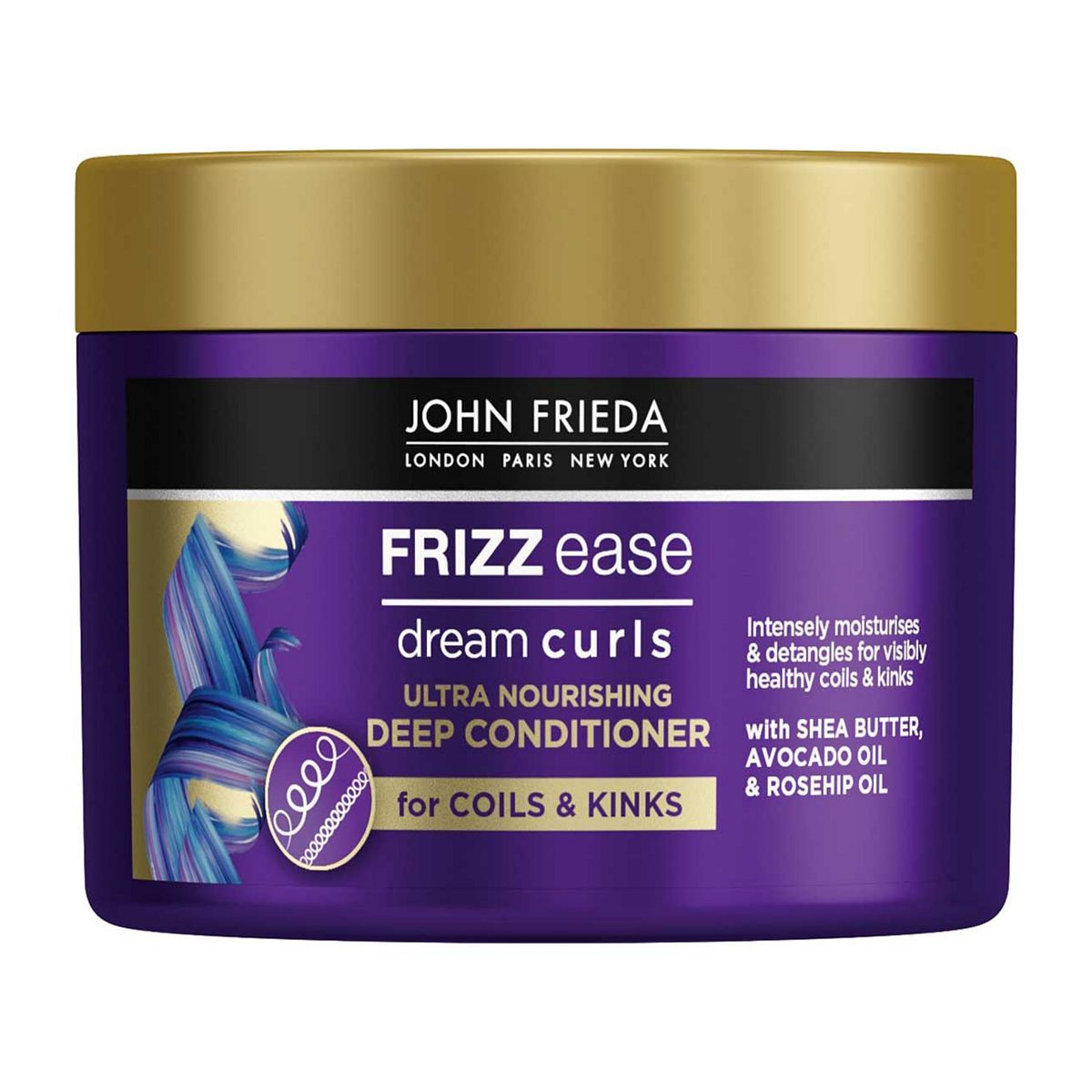 John Frieda Dream Curls Ultra Nourishing Deep Conditioner 230ml for coils &amp; kinks