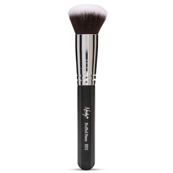 Nanshy Buffed Base Round Kabuki Foundation Brush (Black) GOODS Superdrug   