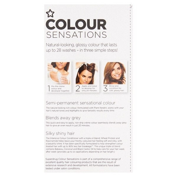 Superdrug Sensations Dark Brown 4.0 GOODS Superdrug   