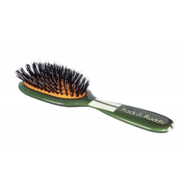 Rock & Ruddle Racing Stripes Small Pure Bristle Hairbrush