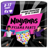 Pampers Ninjamas Pyjama Pants Girls 8-12 years x9 GOODS Sainsburys   