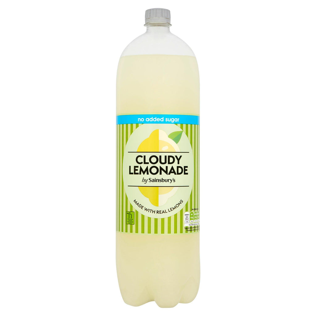 Sainsbury's Cloudy Lemonade No Added Sugar 2L