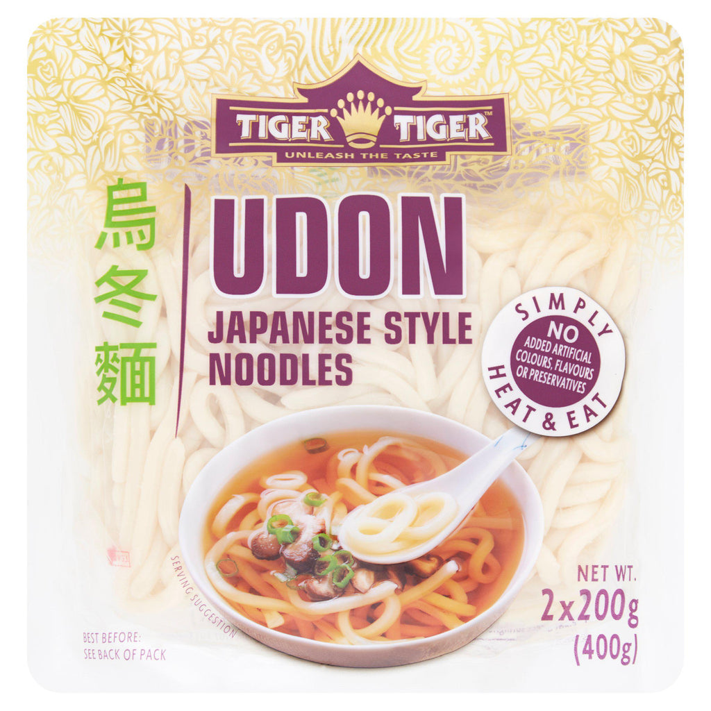 Tiger Tiger Udon Japanese Style Noodles 2x200g