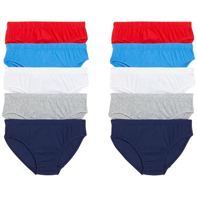 10 Pack Nautical Briefs 2-12 Y