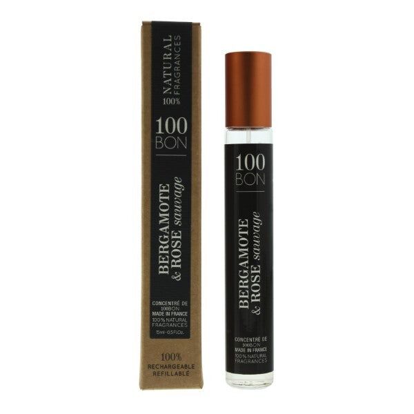 100 Bon Bergamote & Rose Sauvage Refillable EDP 15ml