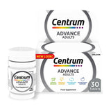 Centrum Advance Multivitamins & Minerals, 30 Tablets