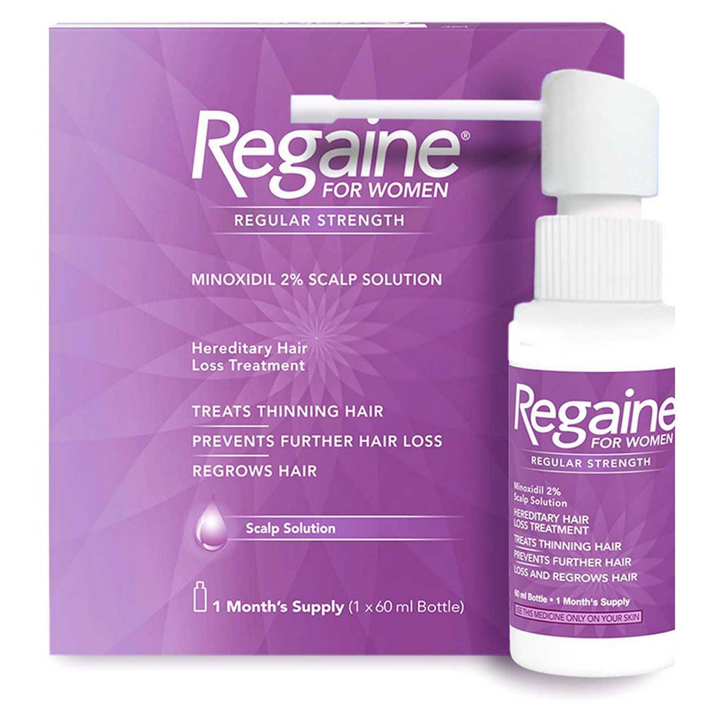 Regaine For Women Regular Strength  Minoxidil 2% Scalp Solution -1 Month Supply