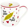 Sainsburys Valentines Peas in a Pod Mug