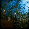 Sainsburys Home 10pk Solar Copper Geo String Lights 4m