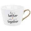 Sainsburys Valentines Life is Better When Were Together Mug
