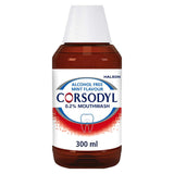 Corsodyl Medicated, Antibacterial Mouthwash, Alcohol Free, 300ml