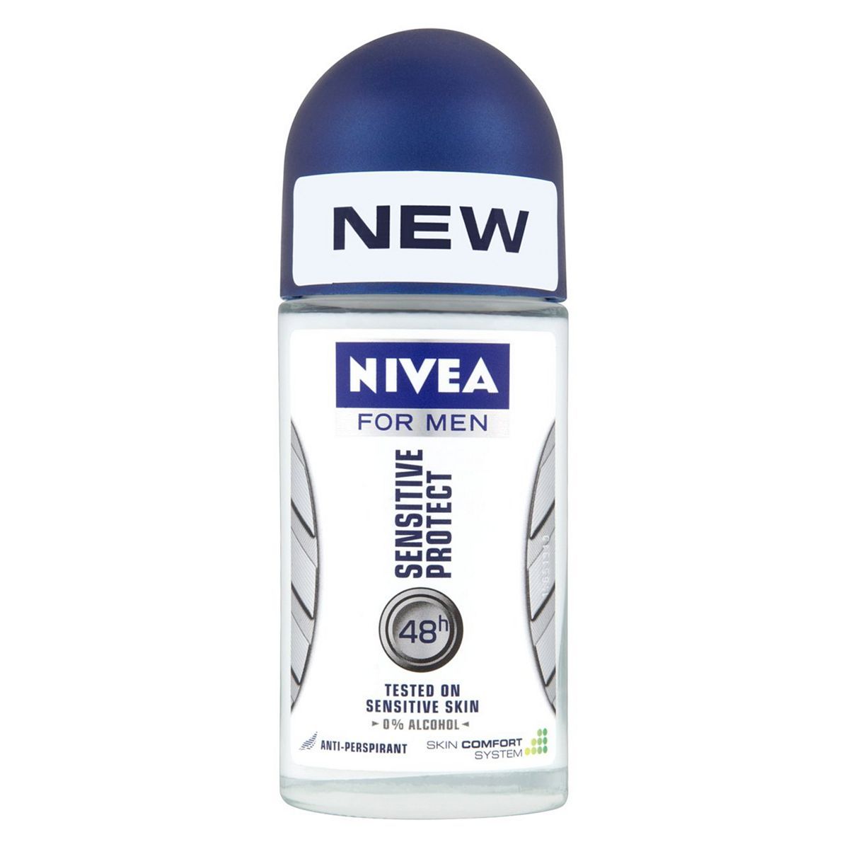 NIVEA For MEN 48 Hour Anti-Perspirant Deodorant Roll-On Sensitive 50ml GOODS Boots   