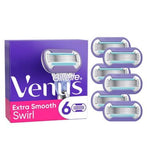 Gillette Venus Razor Blades Extra Smooth Swirl 5 Blade Womens Razor Blades X6