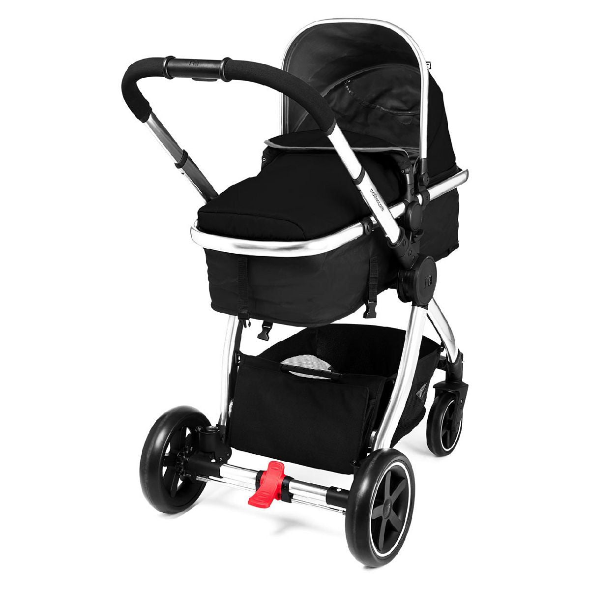 Mothercare 4-Wheel Journey Chrome Travel System - Black GOODS Boots   