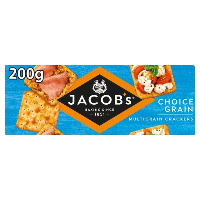 Jacob's Choice Grain Multigrain Crackers   200g