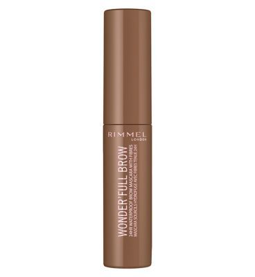 Rimmel Wonderfull 24hr Waterproof Brow Mascara 5ml GOODS Boots Light  