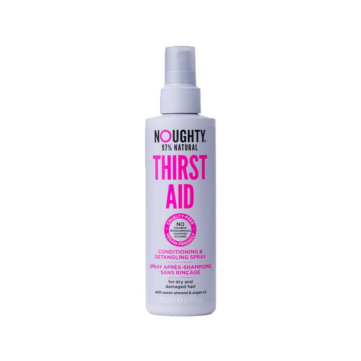 Noughty Thirst Aid Conditioning & Detangling Spray 200ml GOODS Boots   