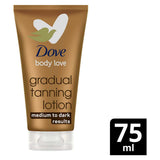 Dove DermaSpa Face Cream Summer Revived Medium to Dark Self-tan 75ml