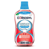 Corsodyl Complete Protection, Daily Gum Mouthwash, Extra Fresh 500ml