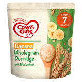 Cow & Gate Banana Wholegrain Porridge Baby Cereal 7+ Months 200g