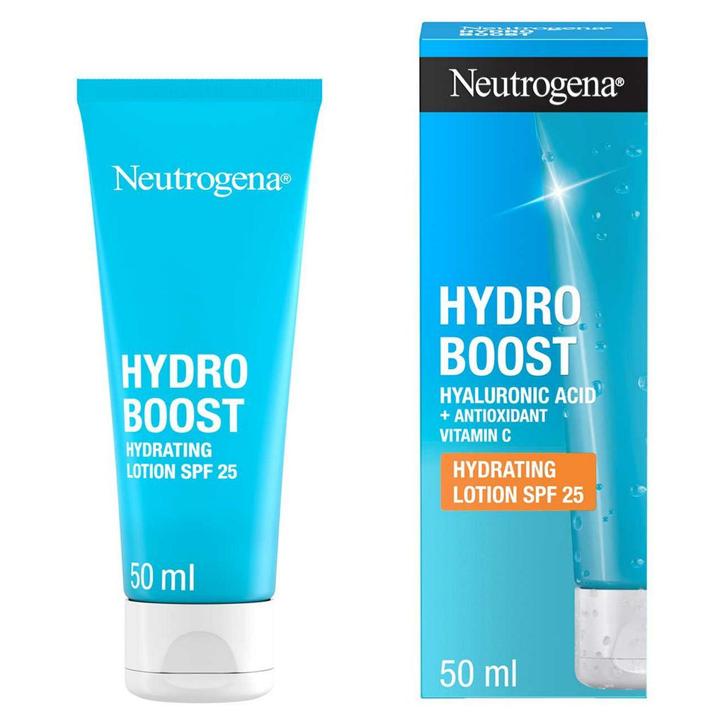 Neutrogena Hydro Boost Hydrating Lotion SPF 25 50ml - Hyaluronic Acid & Antioxidant