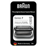 Braun Series 7 Electric Shaver Head Replacement - Silver 73S